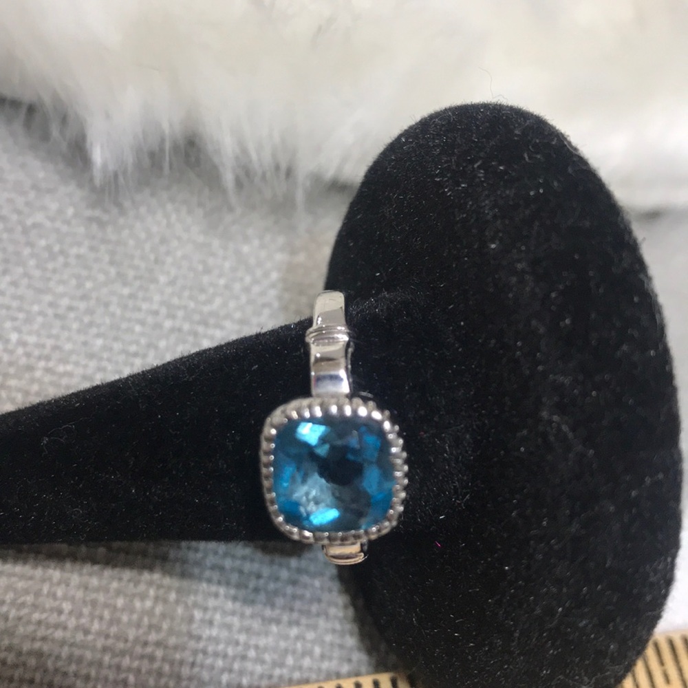 London Blue Topaz in STERLING SILVER